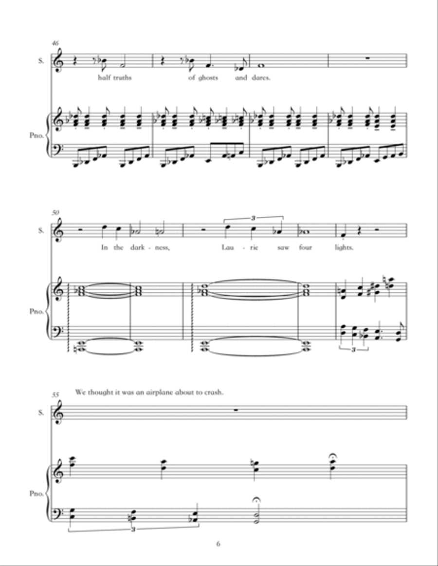 October 4th, 1967 (A Mini Opera) Soprano Voice scores gallery preview page 6