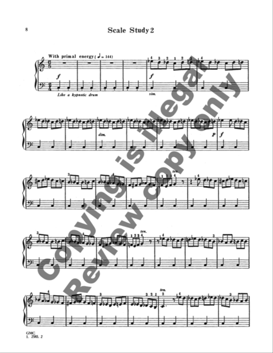 Seven Wild Mushrooms and a Waltz Piano Solo scores gallery preview page 7