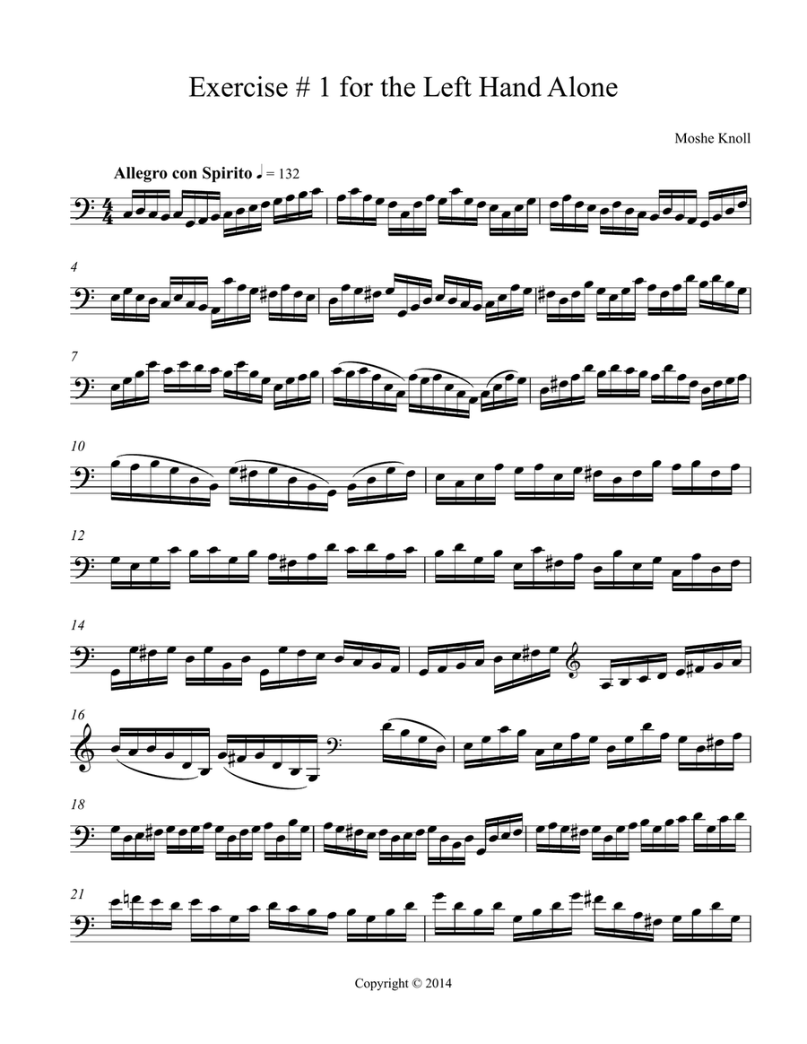 Left hand 2025 exercise