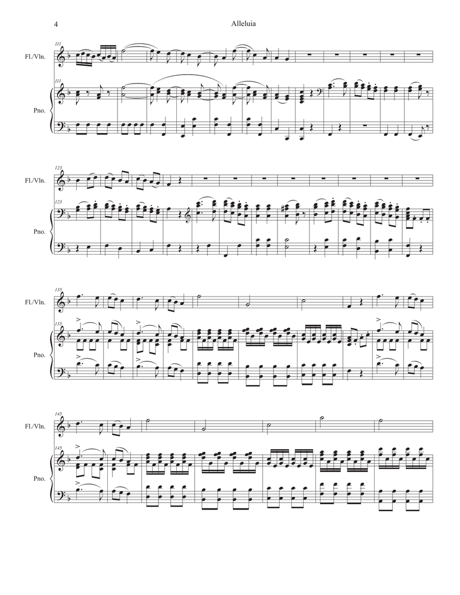 Alleluia (from 