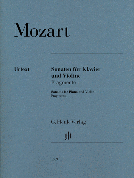 Violin Sonatas, Fragments