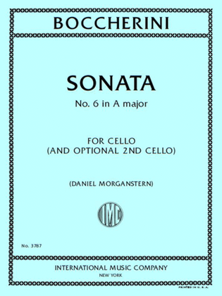 Book cover for Sonata No. 6 In A Major