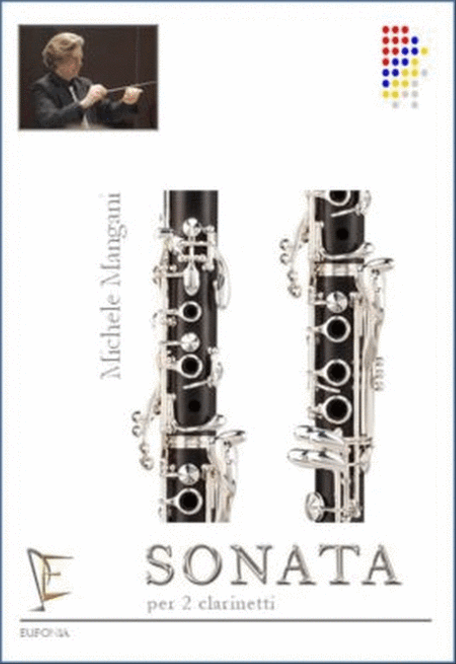 Sonata Per Due Clarinetti Clarinet Duet scores gallery preview page 1