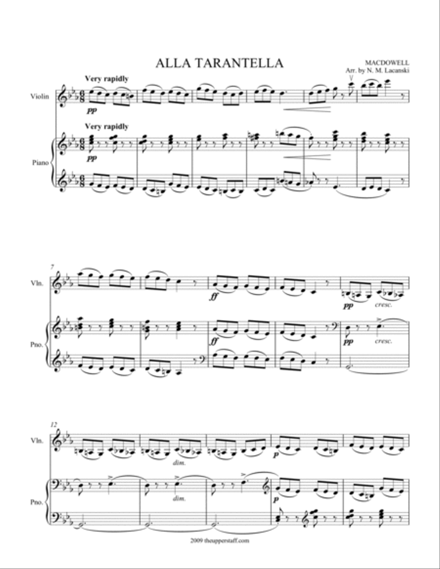 Springtanz Springtanz Violin Solo scores gallery preview page 3