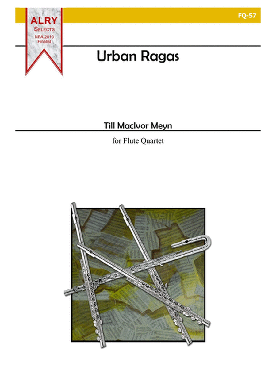 Urban Ragas for Flute Quartet