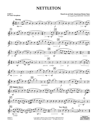 Nettleton - Pt.3 - Bb Tenor Saxophone