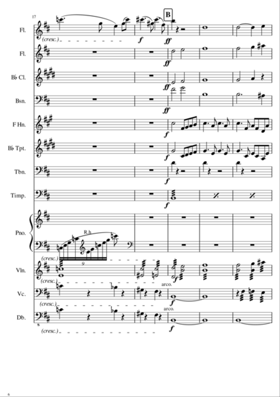 Swan Lake - Act 2, Scene X Concert Band scores gallery preview page 6