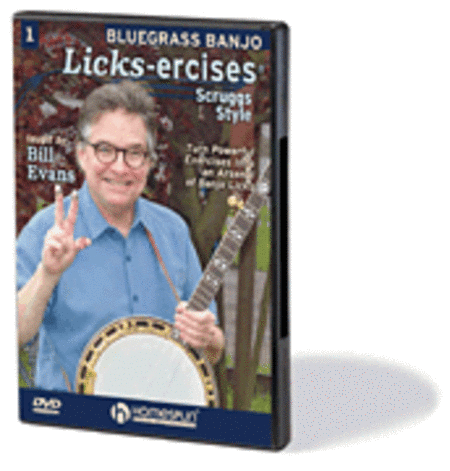 Bluegrass Banjo Licks-Ercises® – DVD 1: Scruggs Style