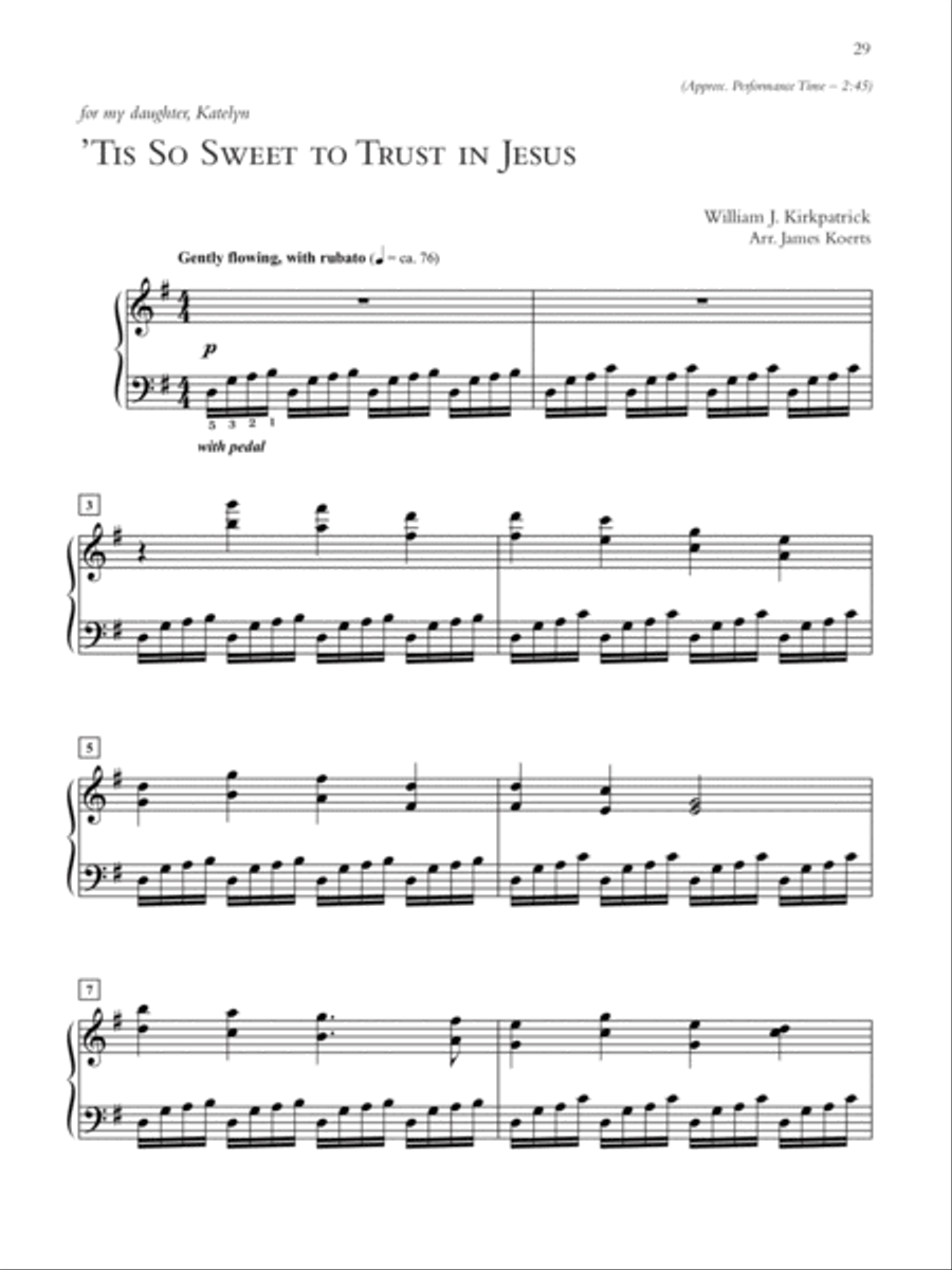 Wondrous Hymns, Book 1 Piano Solo scores gallery preview page 4