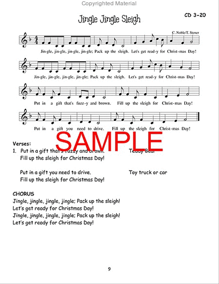 Making Music Fun for the Little Ones!, Book 2 CD scores gallery preview page 6
