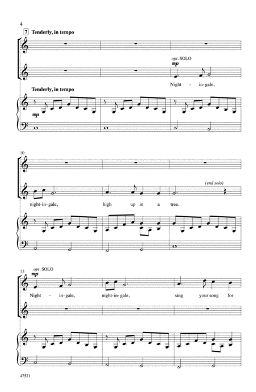 Nightingale Choir scores gallery preview page 2