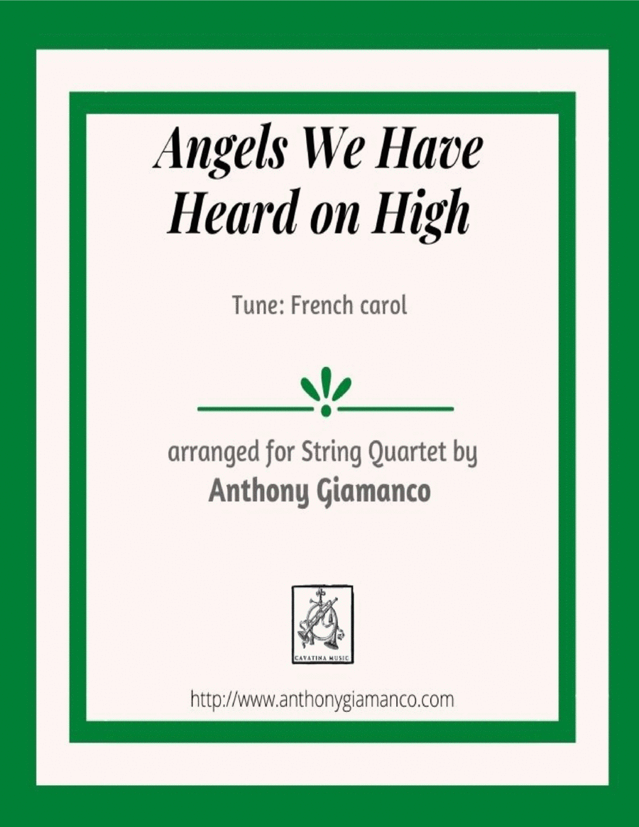 Angels We Have Heard on High (String Quartet) image number null