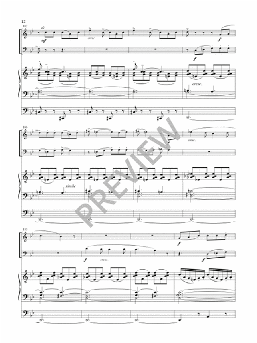 Deo Gratias Trombone scores gallery preview page 13