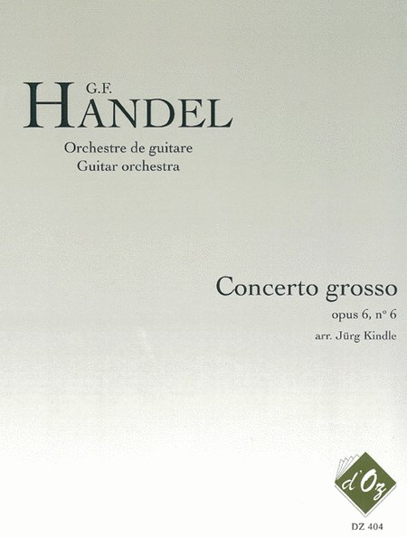 Concerto grosso, opus 6, no 6