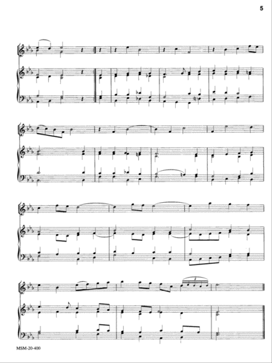 Hymn Introductions and Descants for Trumpet and Organ, Set 1 Trumpet scores gallery preview page 4
