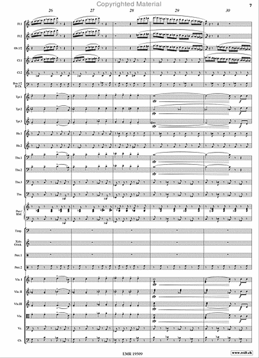 Taras Bulba Taras Bulba Orchestra scores gallery preview page 7