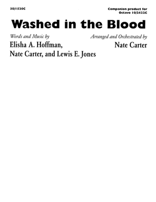 Book cover for Washed in the Blood - Orch
