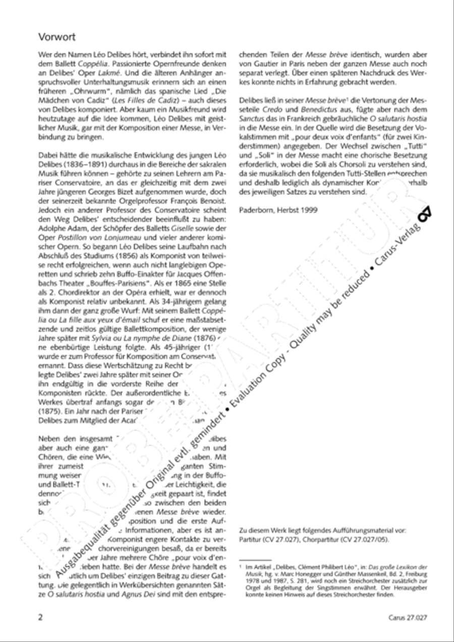 Messe breve Messe breve SA scores gallery preview page 3