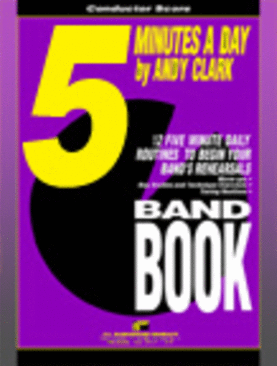 Five Minutes a Day Concert Band Methods scores gallery preview page 1
