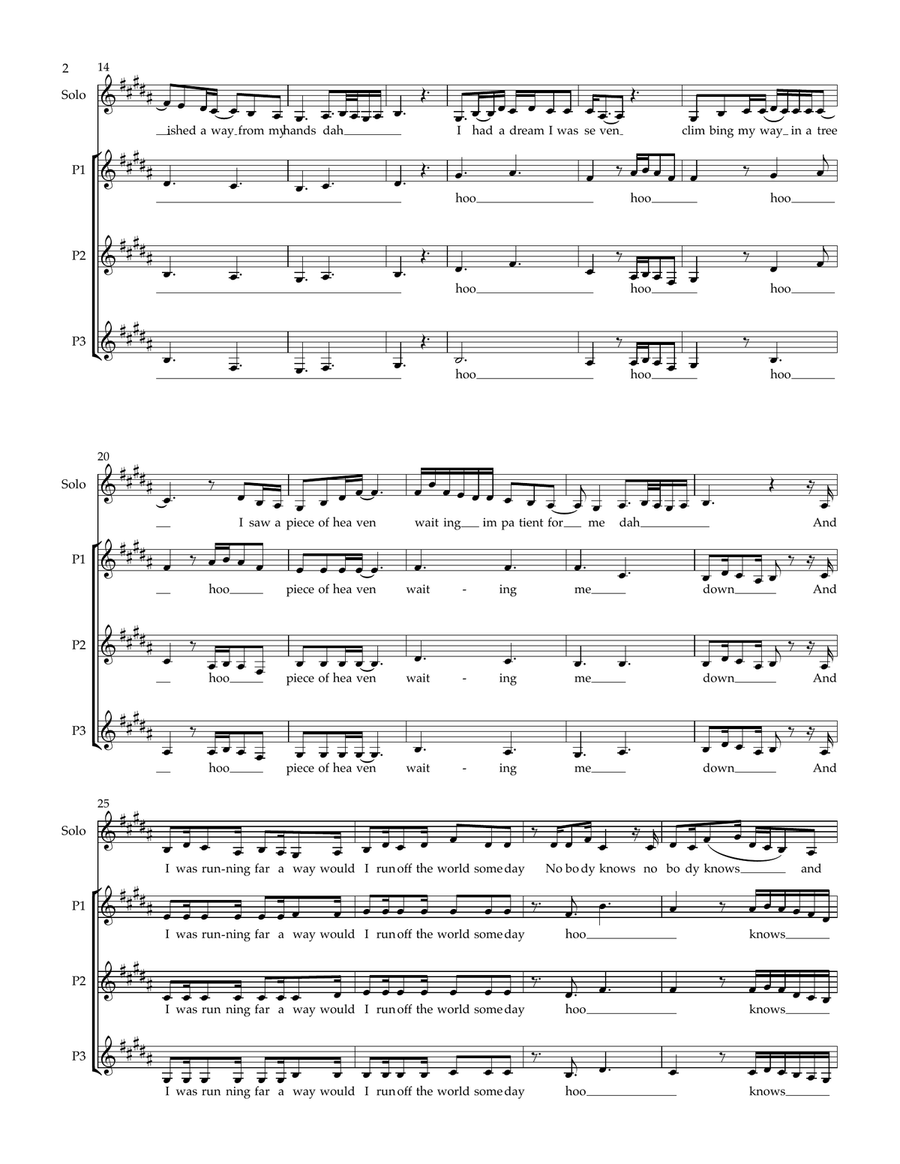 Runaway SSA scores gallery preview page 2