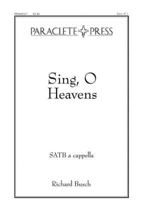 Book cover for Sing, O Heavens