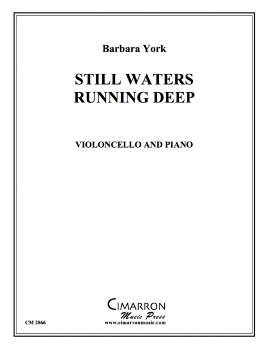 Still Waters Running Deep Piano Accompaniment scores gallery preview page 1