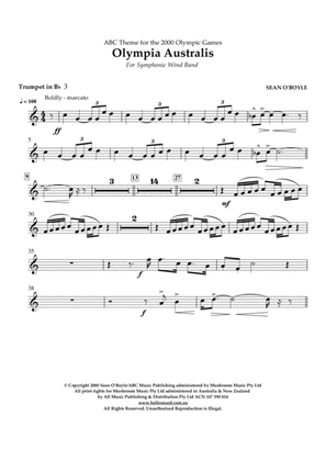 Olympia Australis (Symphonic Wind Band) - Bb Trumpet 3