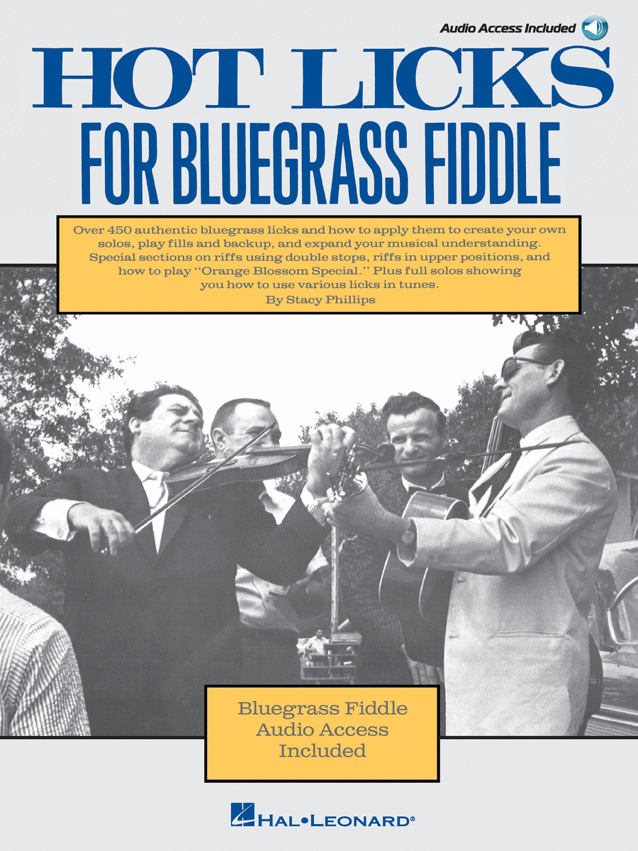 Hot Licks for Bluegrass Fiddle Violin scores gallery preview page 1