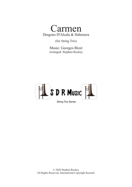 Carmen: 2 Pieces for String Trio image number null