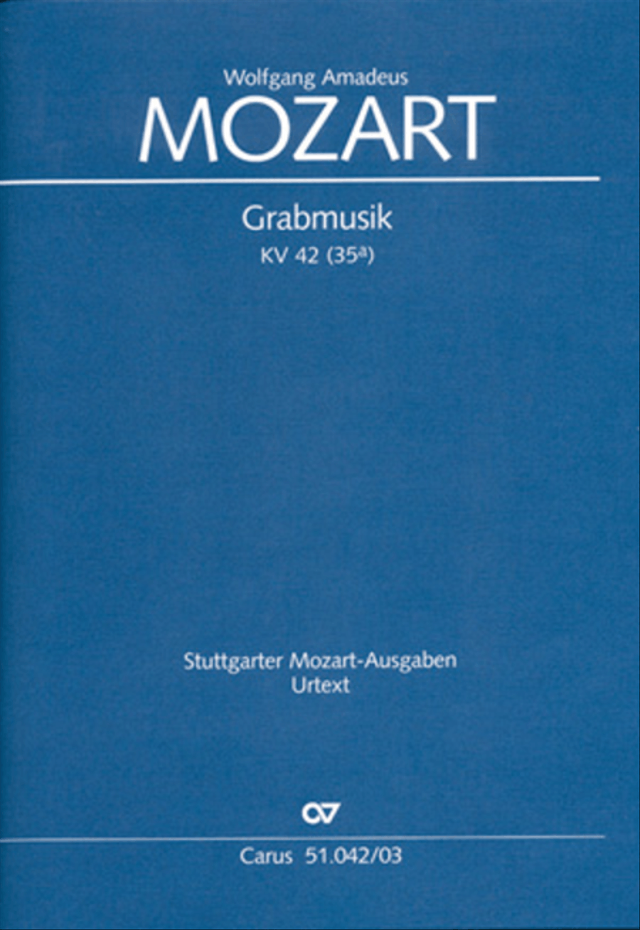 Grabmusik 4-Part scores gallery preview page 1