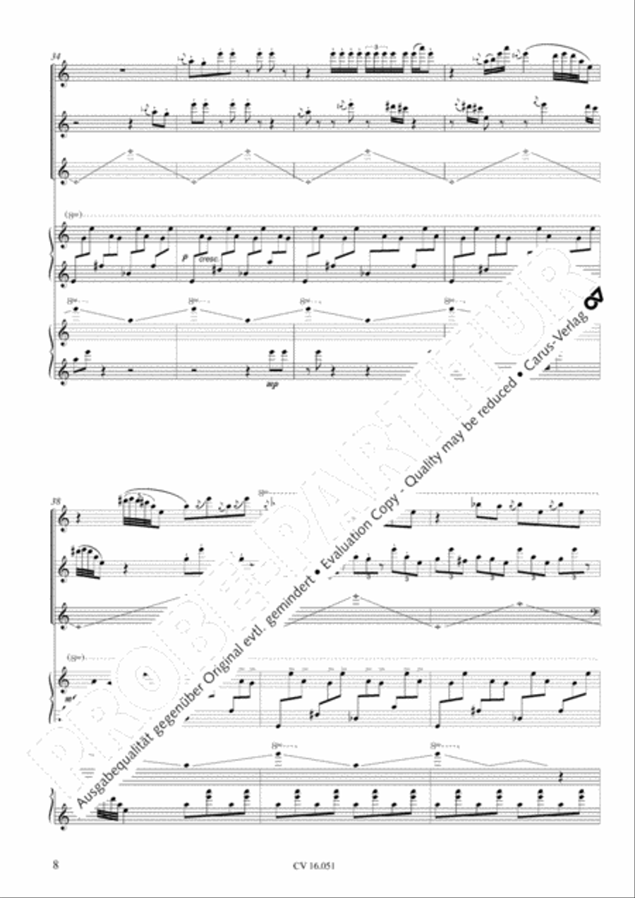 Dances and movements Clarinet scores gallery preview page 11