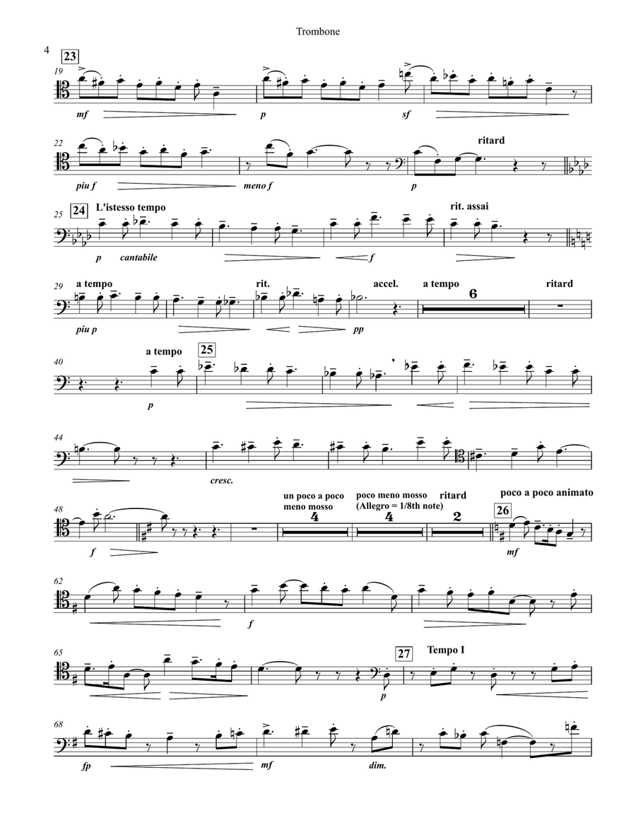 Sonatina for Trombone & Piano