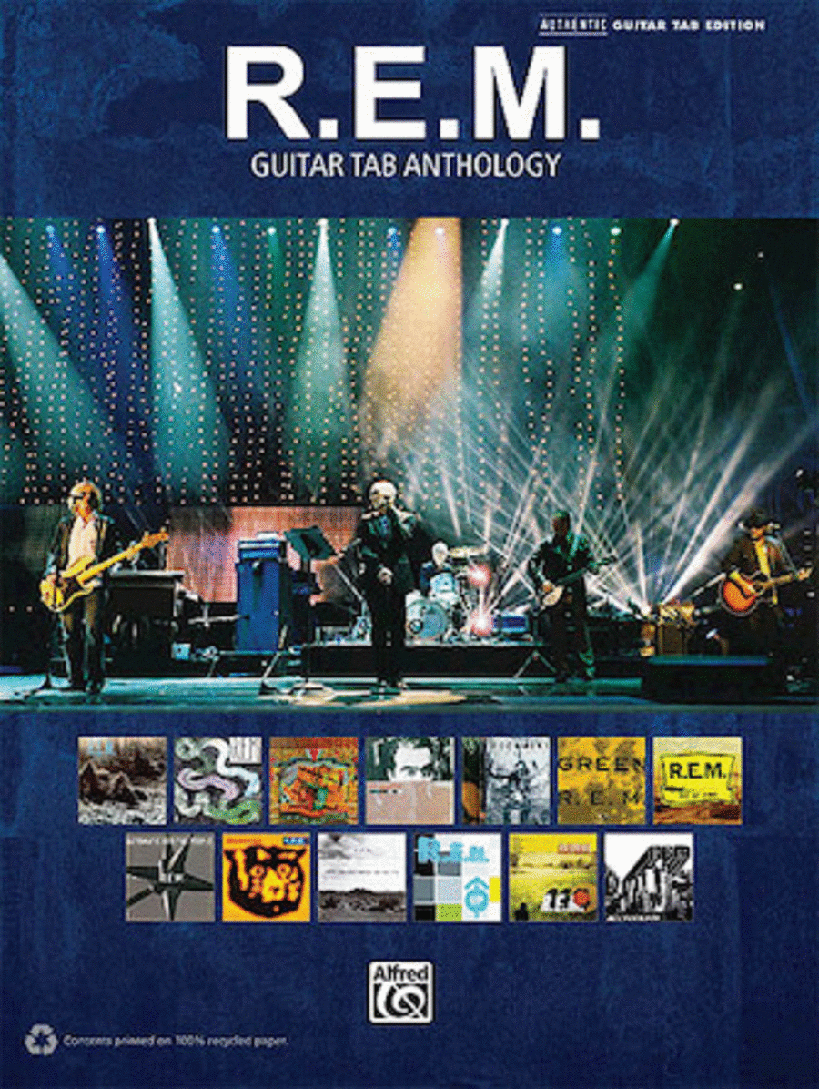 R.E.M. – Guitar Tab Anthology Electric Guitar scores gallery preview page 1