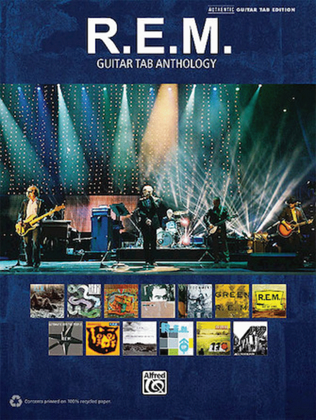 Book cover for R.E.M. – Guitar Tab Anthology