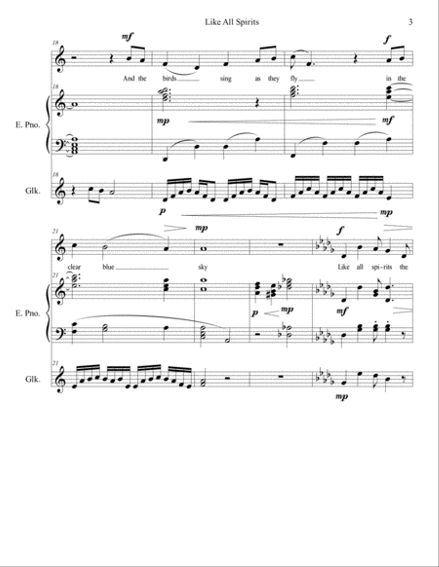 Like All Spirits Small Ensemble scores gallery preview page 3