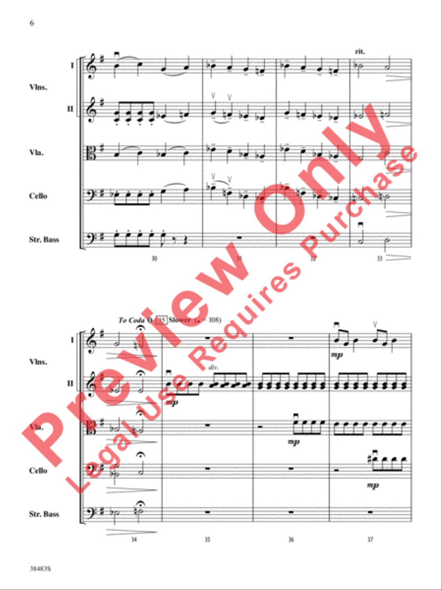 Sprites String Orchestra scores gallery preview page 7