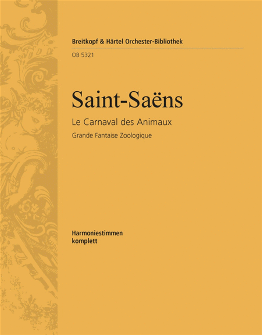 Le Carnaval des Animaux (The Carnival of the Animals) Orchestra scores gallery preview page 1