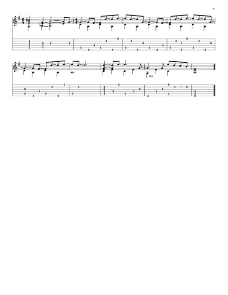 Outro in C Outro in C Part scores gallery preview page 6