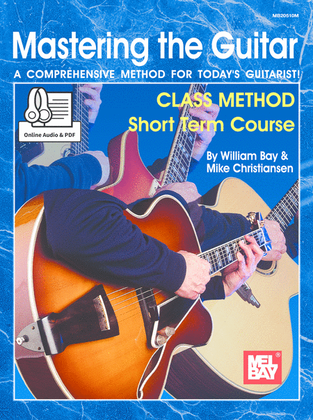 Book cover for Mastering the Guitar Class Method Short Term Course