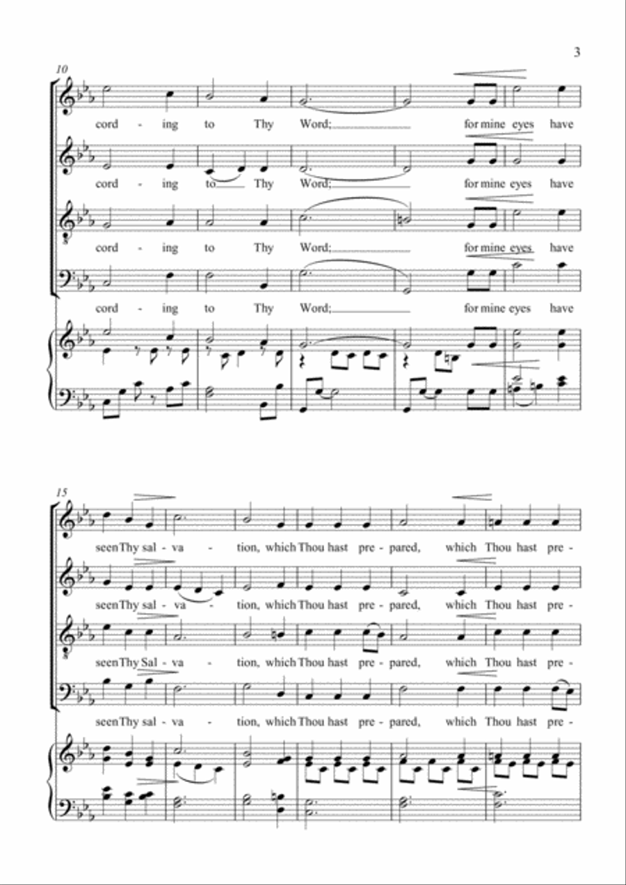 Nunc Dimittis - 