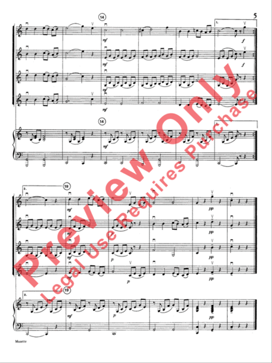 Highland/Etling Violin Quartet Series: Book 1