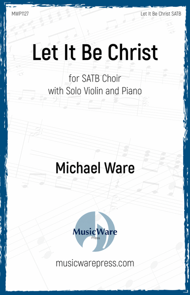 Let It Be Christ (SATB) image number null