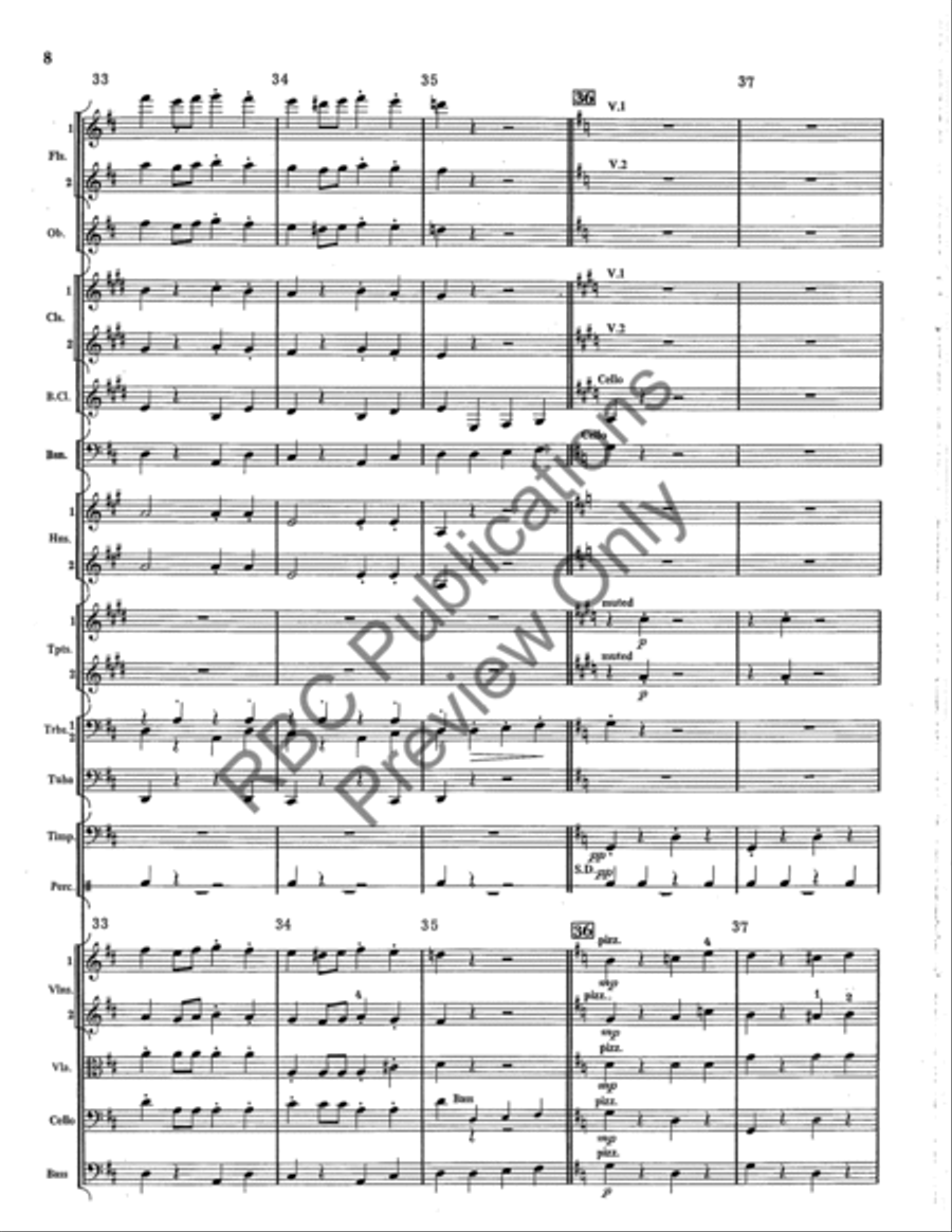 Tritsch Tratsch Polka Tritsch Tratsch Polka Full Orchestra scores gallery preview page 9