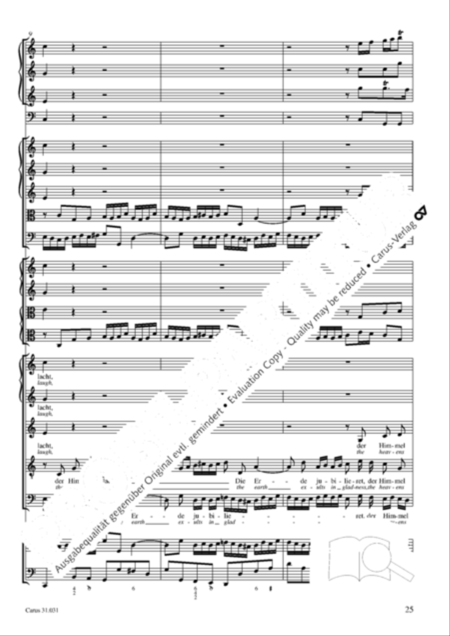 The heavens laugh, the earth exults in gladness (Der Himmel lacht! Die Erde jubilieret) STB scores gallery preview page 26