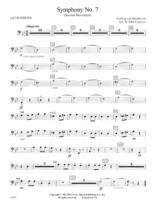 Symphony No. 7 (Second Movement): 3rd Trombone