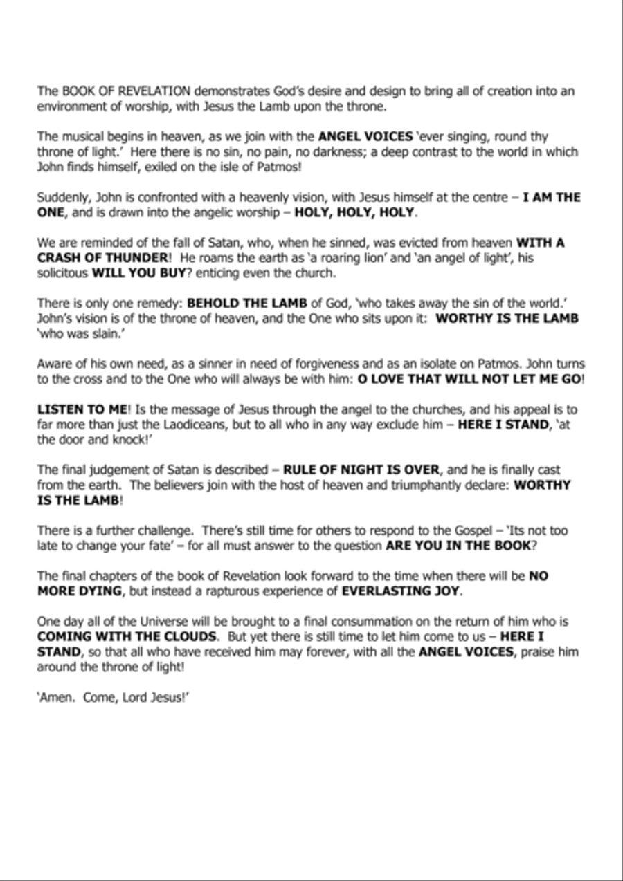 Angel Voices - a Roger Jones musical 4-Part scores gallery preview page 4