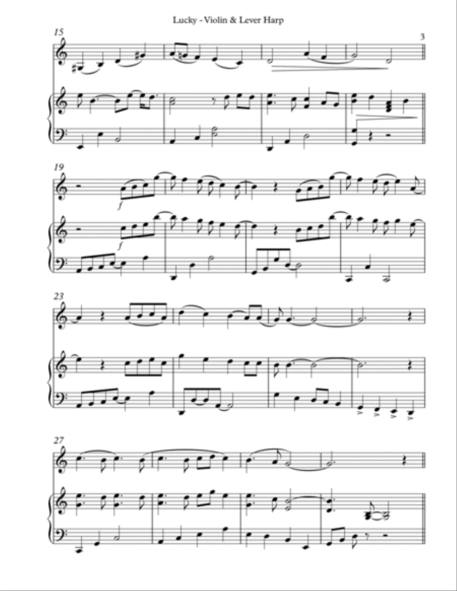 Lucky String Duet scores gallery preview page 3