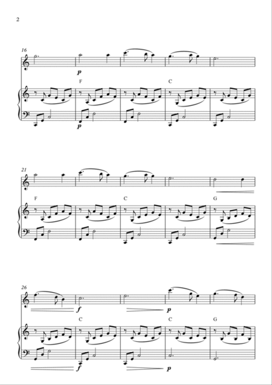 Silent Night Chamber Music scores gallery preview page 2