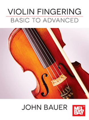 Book cover for Violin Fingering - Basic to Advanced