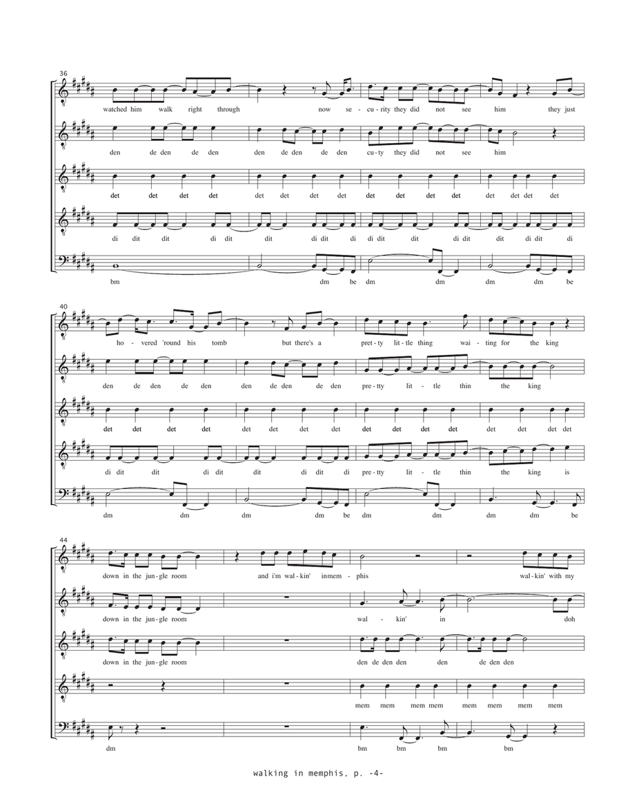 Walking In Memphis Walking In Memphis TB scores gallery preview page 4